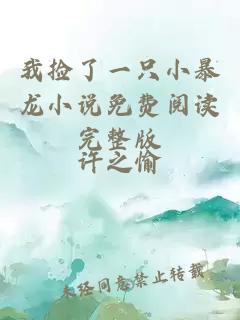 我撿了一只小暴龍小說免費閱讀完整版