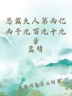 總裁夫人第兩億兩千九百九十九章