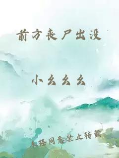 前方喪尸出沒(méi)