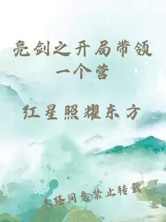 亮劍之開(kāi)局帶領(lǐng)一個(gè)營(yíng)