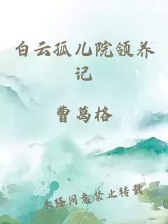 白云孤兒院領(lǐng)養記