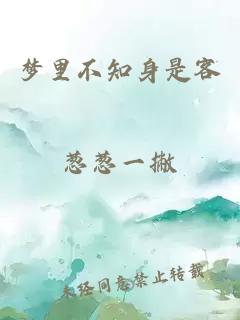 夢里不知身是客