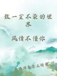 致一塵不染的世界