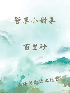 警草小甜棗