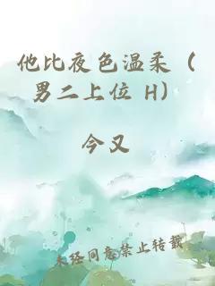 他比夜色溫柔（男二上位 H）