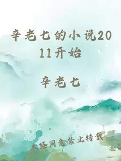 辛老七的小說2011開始