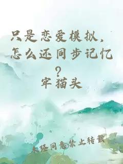 只是戀愛模擬，怎么還同步記憶？