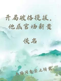開局破格提拔，他成官場新貴