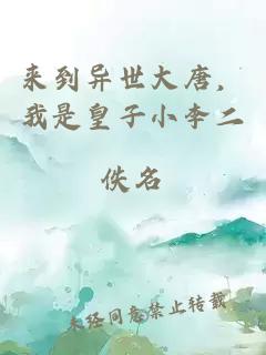 來到異世大唐，我是皇子小李二