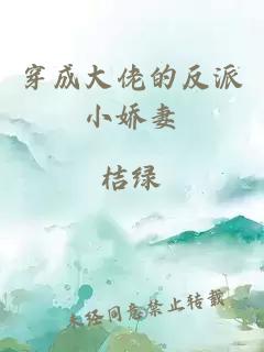 穿成大佬的反派小嬌妻
