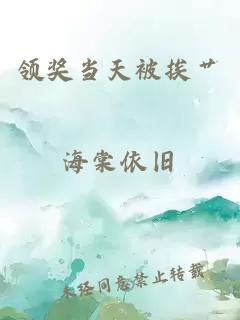 領(lǐng)獎當(dāng)天被挨艸