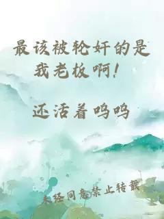 最該被輪奸的是我老板啊！