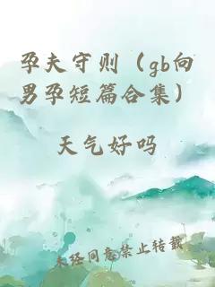 孕夫守則（gb向男孕短篇合集）