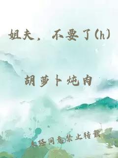 姐夫，不要了(h)