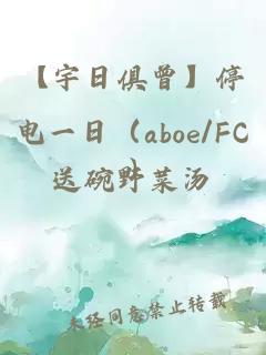 【宇日俱曾】停電一日（aboe/FC)