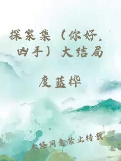 探案集（你好，兇手）大結(jié)局