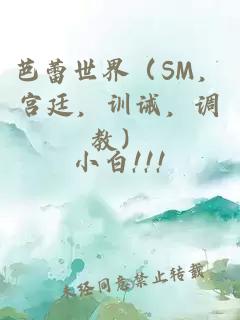 芭蕾世界（SM，宮廷，訓(xùn)誡，調(diào)教）